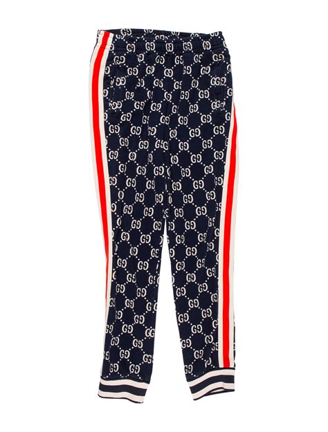 gucci jacquard joggers